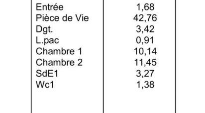 Maison 3 pièces de 75 m² à - (85340)