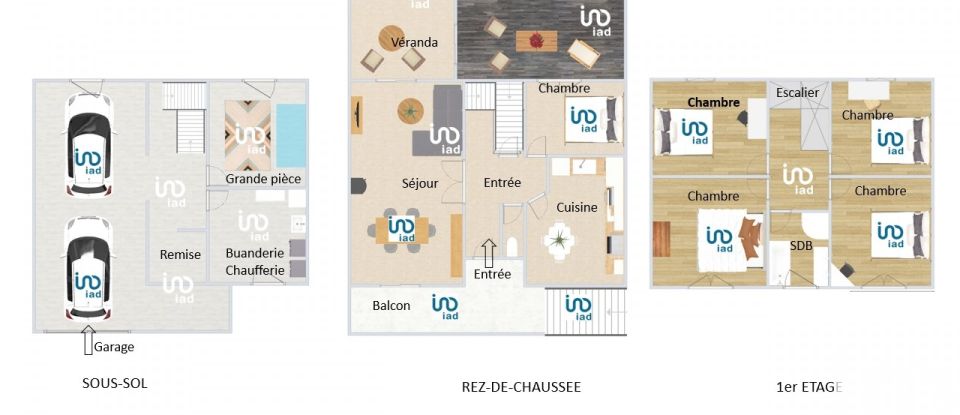 House 7 rooms of 142 m² in Parmain (95620)