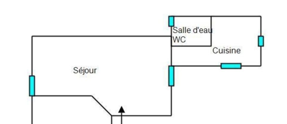 Apartment 2 rooms of 43 m² in Le Pouliguen (44510)