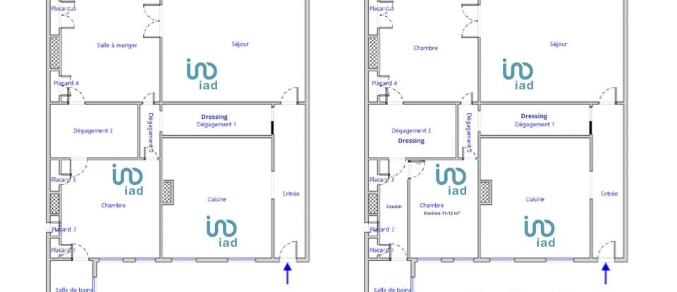 Appartement 3 pièces de 98 m² à Lille (59800)