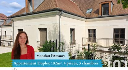 Duplex 4 rooms of 102 m² in Montfort-l'Amaury (78490)