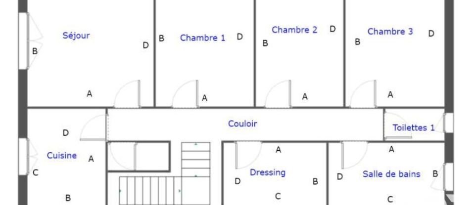 Immeuble de 170 m² à Carcassonne (11000)