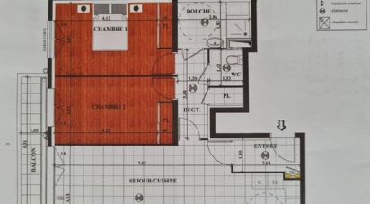 Appartement 3 pièces de 79 m² à Sainte-Geneviève-des-Bois (91700)