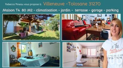 Maison 4 pièces de 80 m² à Villeneuve-Tolosane (31270)