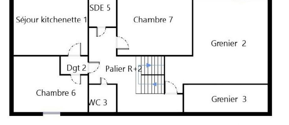 House 11 rooms of 234 m² in Sarrancolin (65410)