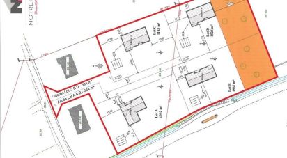 Terrain de 6 428 m² à Taillant (17350)