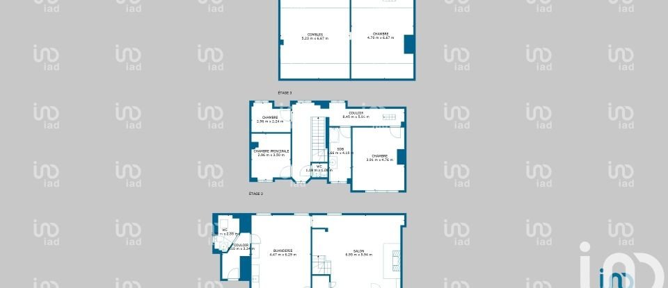 Maison 6 pièces de 134 m² à Jouars-Pontchartrain (78760)