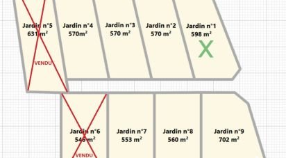 Terrain de 598 m² à Écury-sur-Coole (51240)