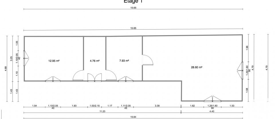 Traditional house 5 rooms of 114 m² in Fontenay-sous-Bois (94120)