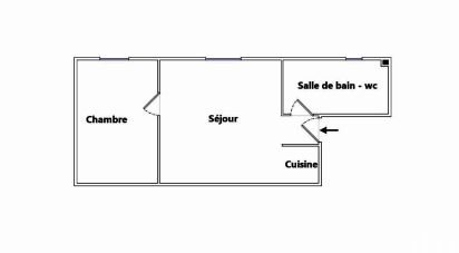 Appartement 2 pièces de 30 m² à Asnières-sur-Seine (92600)