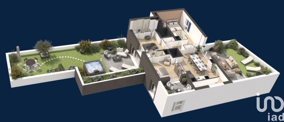 Duplex 5 pièces de 122 m² à Rennes (35000)