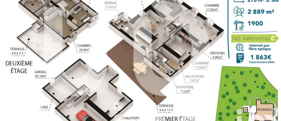 Maison 8 pièces de 180 m² à Seloncourt (25230)