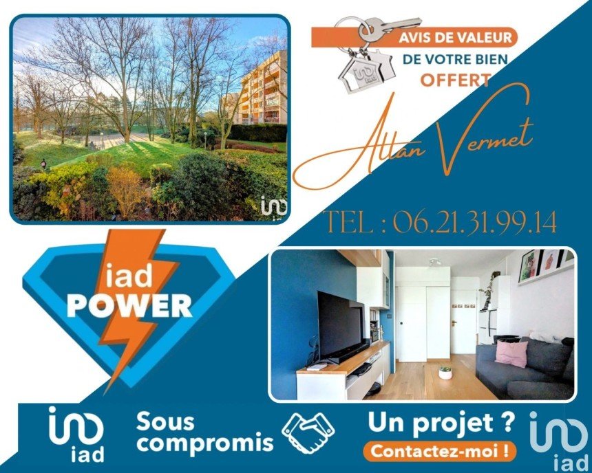 Appartement 1 pièce de 36 m² à Élancourt (78990)