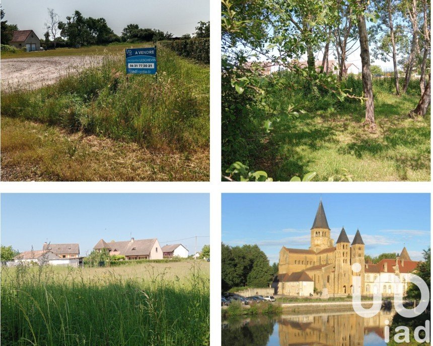 Terrain de 3 625 m² à Vitry-en-Charollais (71600)