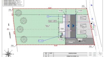 Land of 1,892 m² in Ambert (63600)