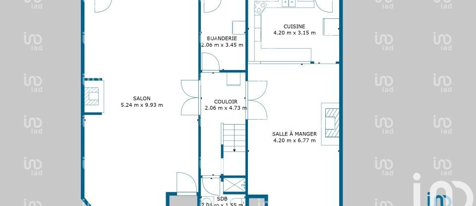 Maison 7 pièces de 221 m² à Entrains-sur-Nohain (58410)