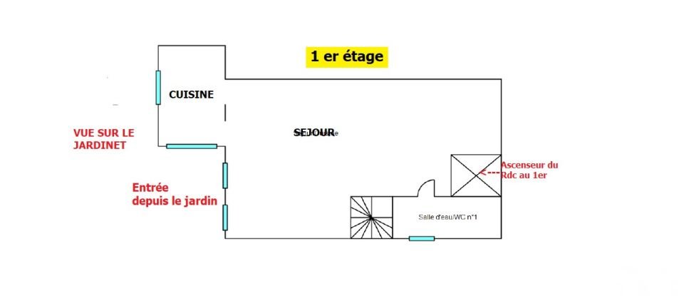 Maison de ville 4 pièces de 110 m² à Oloron-Sainte-Marie (64400)