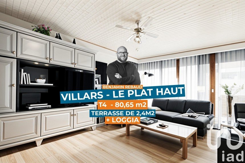 Vente Appartement 81m² 4 Pièces à Villars (42390) - Iad France