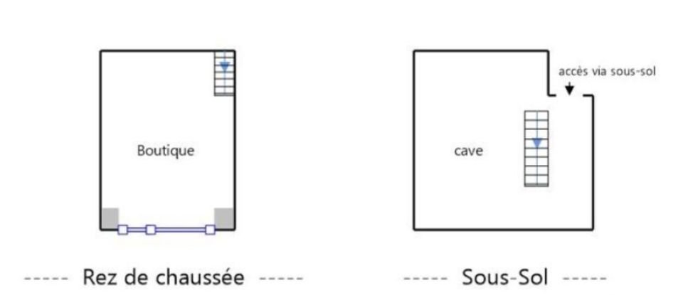 Retail property of 10 m² in Paris (75016)