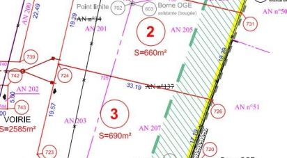 Terrain de 690 m² à Jarrie (38560)