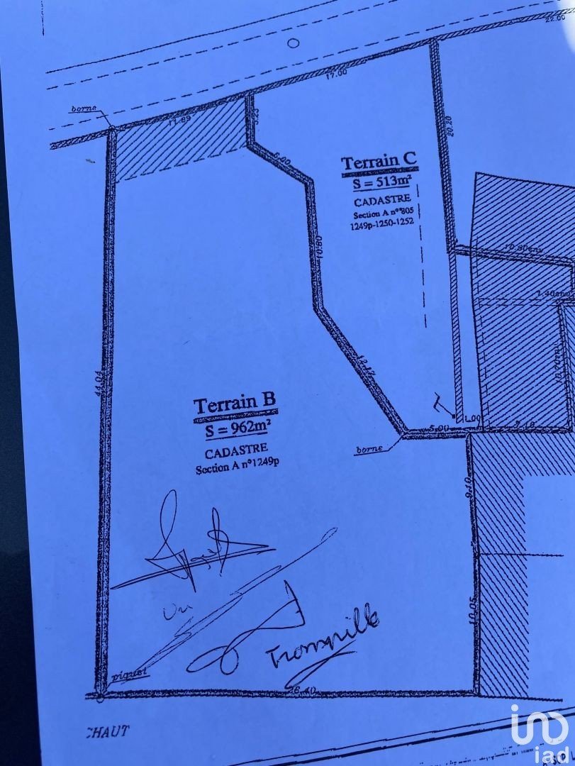 Terrain de 977 m² à Virelade (33720)