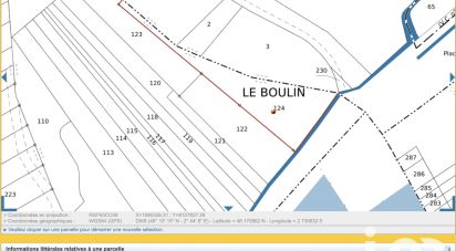 Terrain Loisirs de 1 257 m² à Souppes-sur-Loing (77460)