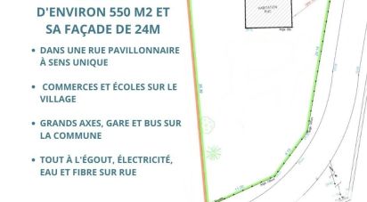 Land of 564 m² in Couilly-Pont-aux-Dames (77860)