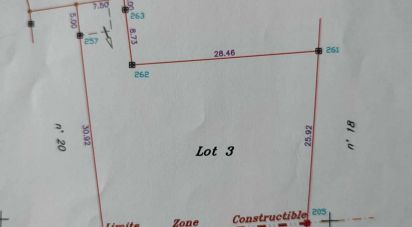 Land of 1,080 m² in Virac (81640)