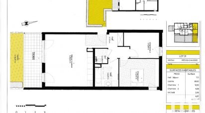 Apartment 3 rooms of 66 m² in Kembs (68680)