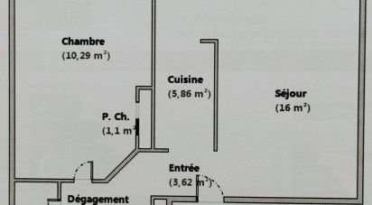 Appartement 2 pièces de 45 m² à Cannes (06400)