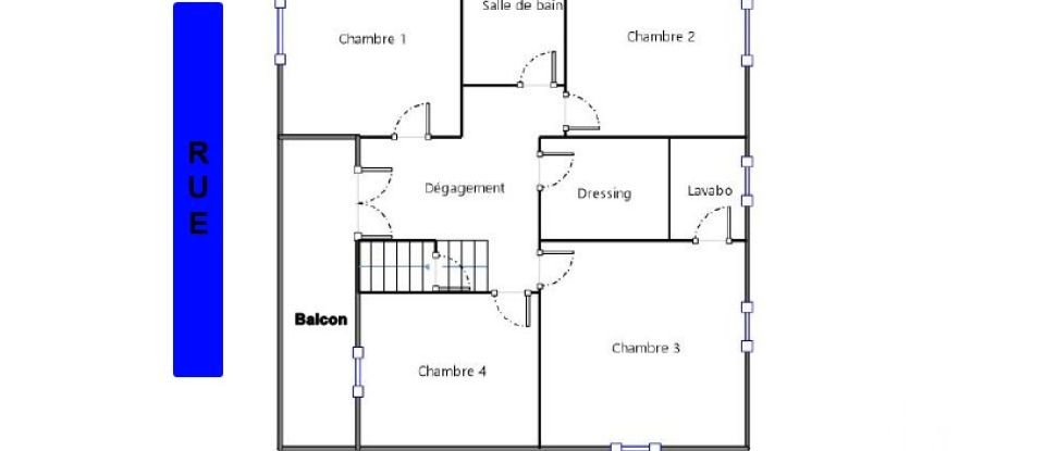 Town house 8 rooms of 158 m² in Bourganeuf (23400)