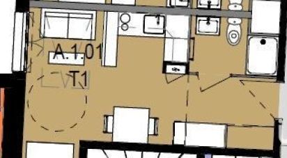 Appartement 1 pièce de 21 m² à Maromme (76150)