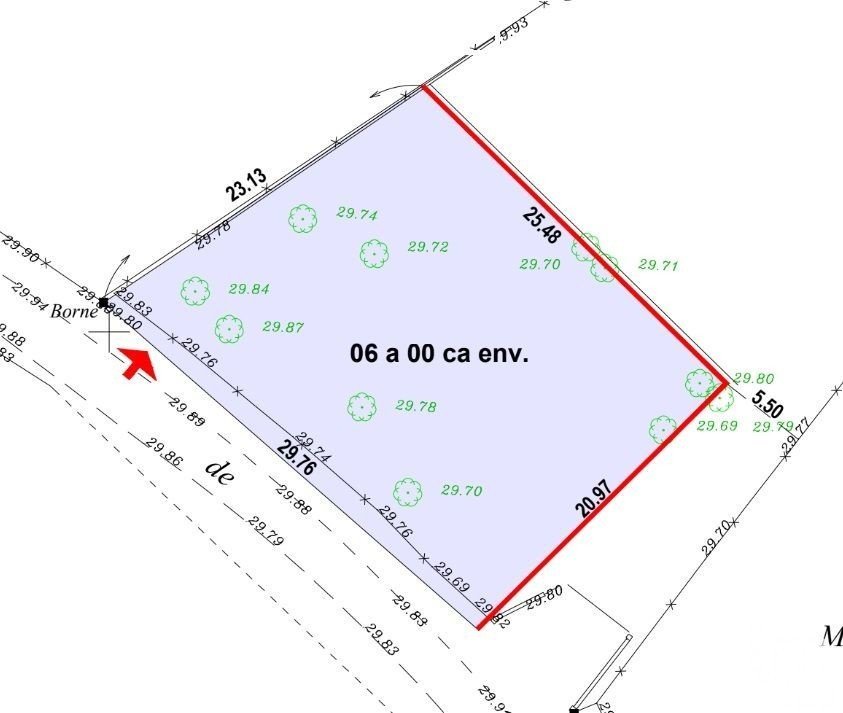 Land of 600 m² in Cissac-Médoc (33250)