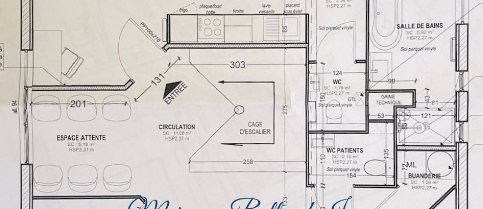 Appartement 5 pièces de 110 m² à Nantes (44000)