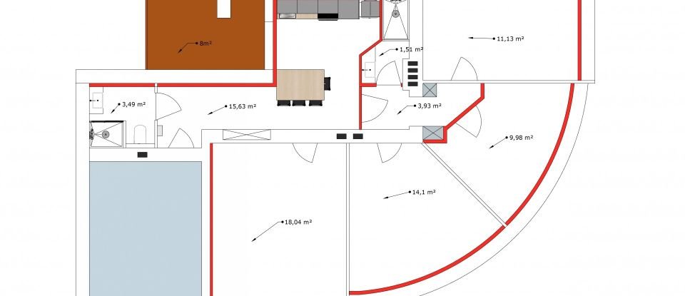 Immeuble de 480 m² à Strasbourg (67200)