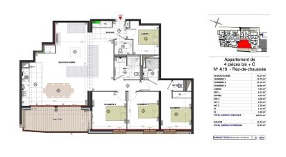 Appartement 4 pièces de 109 m² à Les Gets (74260)