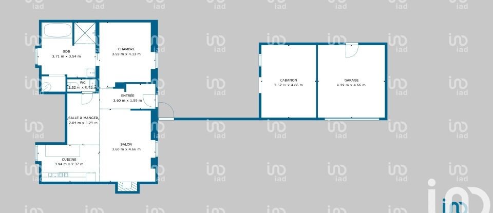 Maison 5 pièces de 120 m² à Melrand (56310)