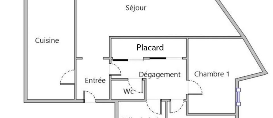 Appartement 3 pièces de 78 m² à Tremblay-en-France (93290)