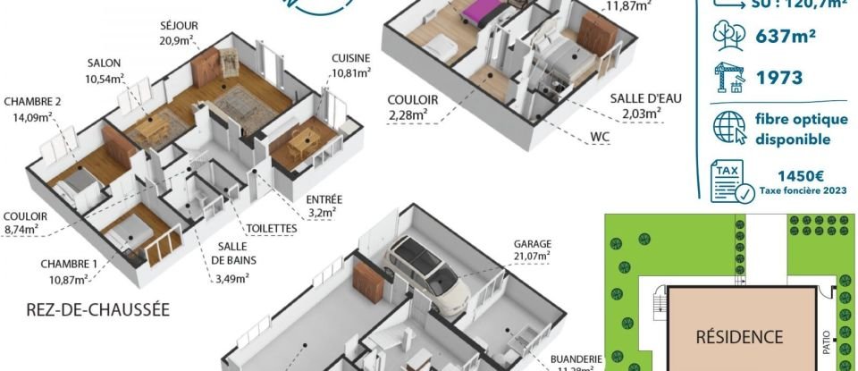 Maison 6 pièces de 113 m² à Grand-Charmont (25200)
