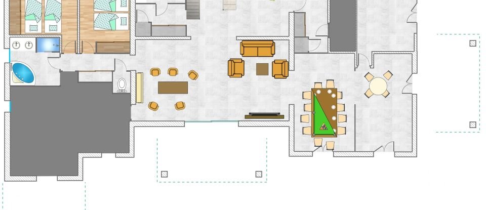 Demeure 9 pièces de 275 m² à Sainte-Lheurine (17520)