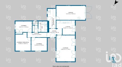 Maison 4 pièces de 86 m² à Mauguio (34130)