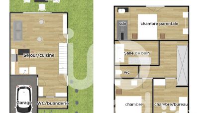 Maison 4 pièces de 90 m² à Toulouse (31000)