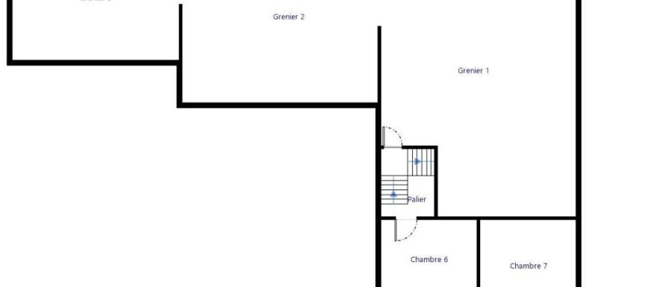 Town house 10 rooms of 202 m² in La Bâtie-Neuve (05230)