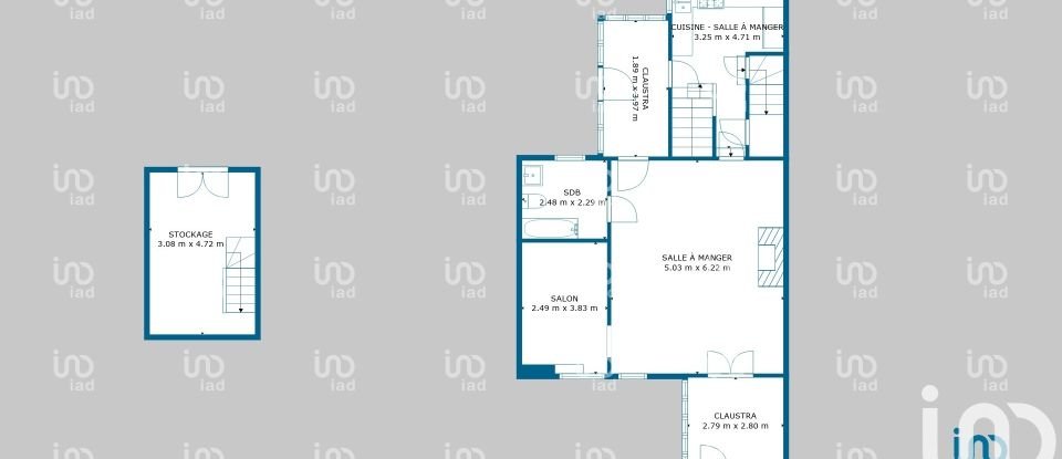 House 7 rooms of 189 m² in Donzy (58220)