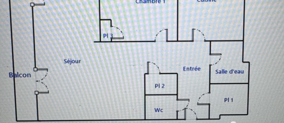 Appartement 2 pièces de 62 m² à Saint-Étienne (42100)