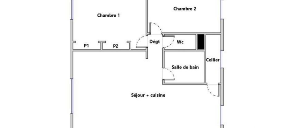 Appartement 3 pièces de 59 m² à Les Clayes-sous-Bois (78340)