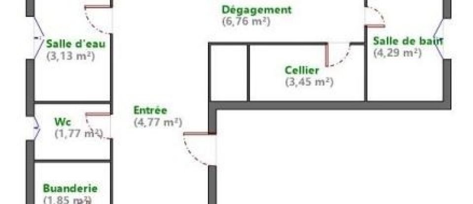 Apartment 5 rooms of 109 m² in Les Pavillons-sous-Bois (93320)