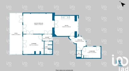 Appartement 3 pièces de 98 m² à Dieppe (76200)