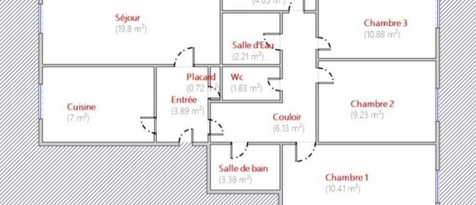 Apartment 4 rooms of 81 m² in Créteil (94000)