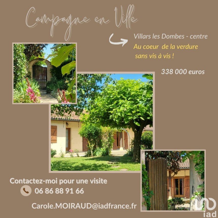 Maison 5 pièces de 126 m² à Villars-les-Dombes (01330)